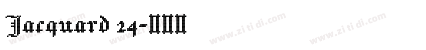 Jacquard 24字体转换 Jacquard 24字体转换